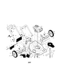 Engine/housing/handle