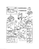 Carburetor/muffler/short block