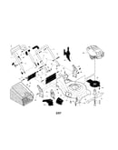 Engine/housing/handle/grassbag