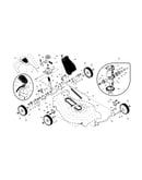 Drive control/gear case/wheels
