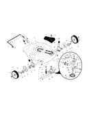 Drive control/gear case/wheels