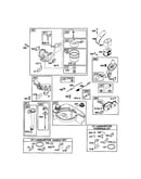 Carburetor/dipstick/fuel tank