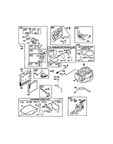 Carburetor/short block