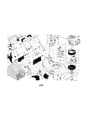 Engine/housing/handle/grassbag