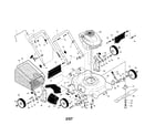 Craftsman 917388101 lawn mower diagram