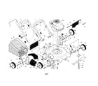 Craftsman 917388121 lawn mower diagram
