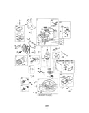 Cylinder/crankshaft/crankcase