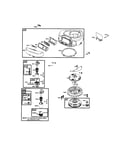 Blower housing/starter motor