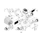 Craftsman 917388893 lawn mower diagram
