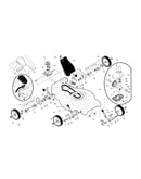 Drive control/gear case/wheels