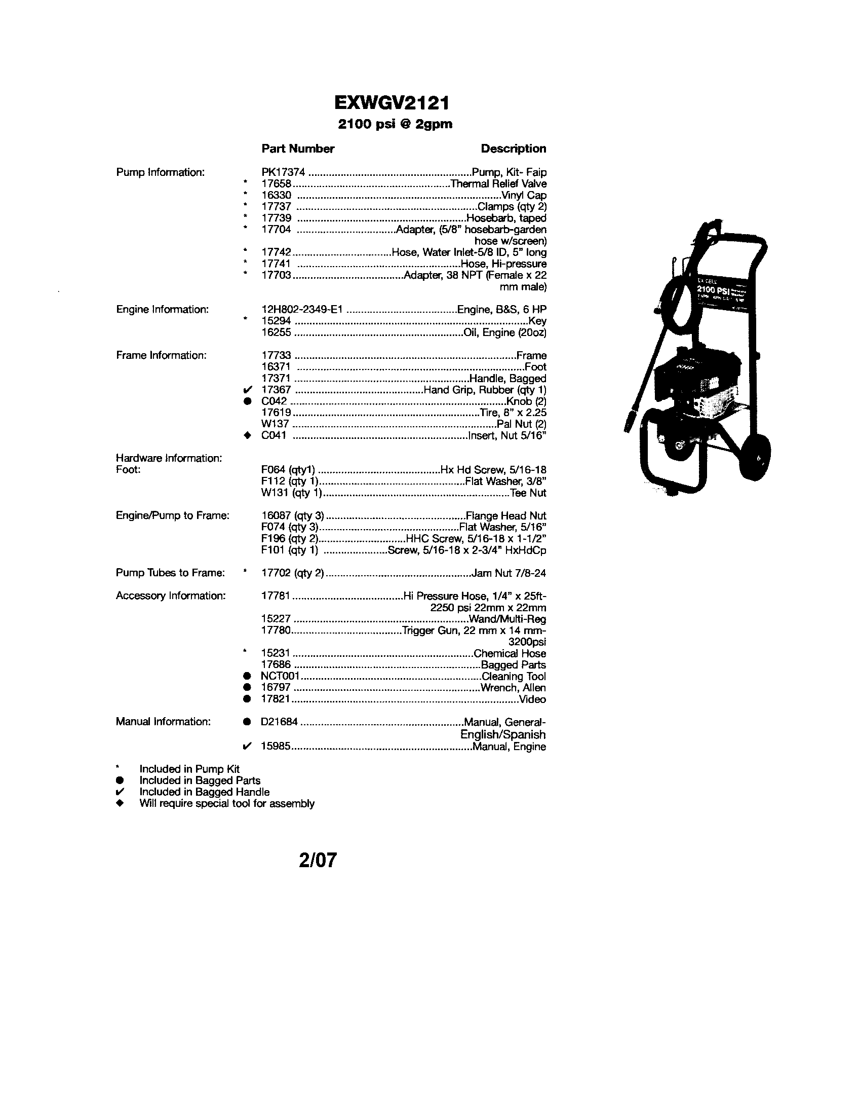 Pressure washer