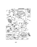 Cylinder/crankshaft/crankcase