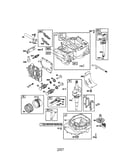 Cylinder/crankshaft/crankcase