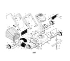 Craftsman 917388122 lawn mower diagram