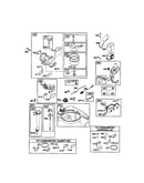 Carburetor/fuel tank/dipstick