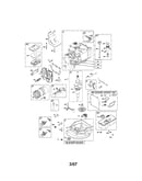 Cylinder/crankshaft/sump