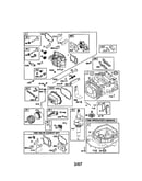 Head-cylinder/crankshaft/sump