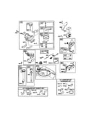 Carburetor/fuel tank/dipstick