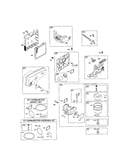 Carburetor/muffler/air cleaner