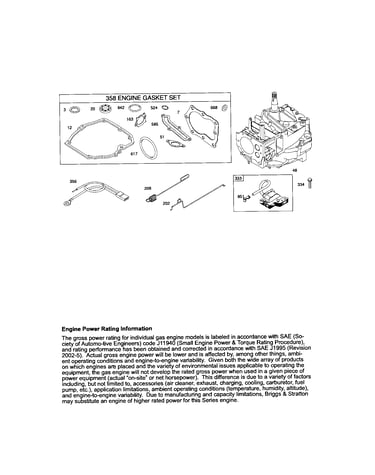 Short block/gasket set