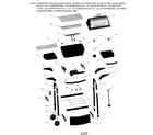 Char-Broil 640-106145-113 gas grill diagram