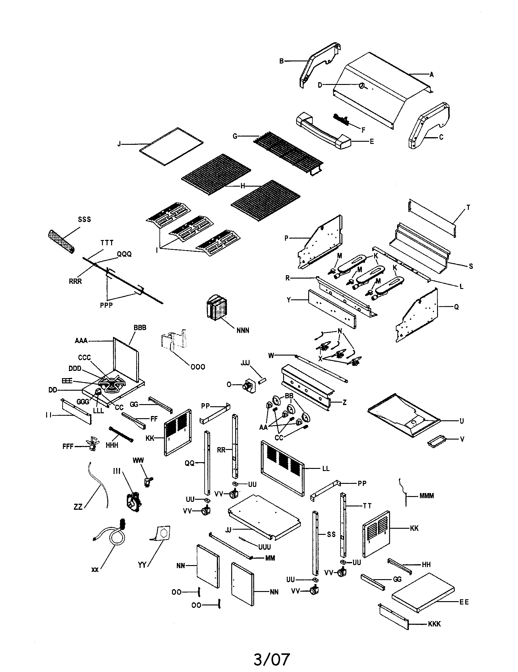 Gas grill