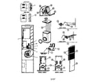 Coleman DGAA056BDTA furnace diagram