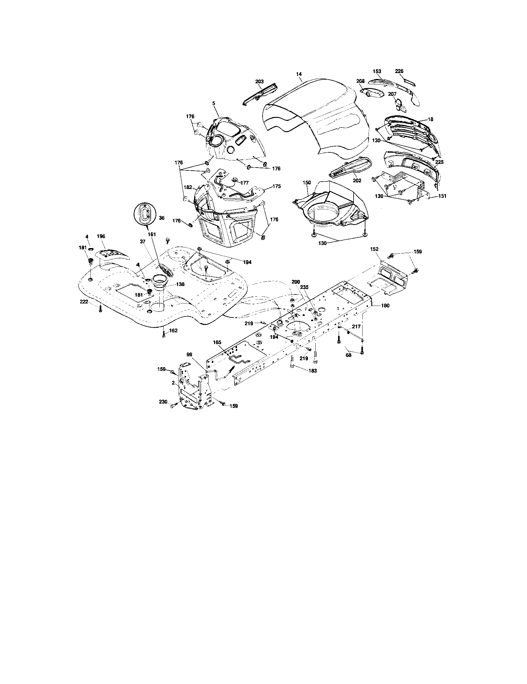 Dys4500 discount craftsman parts