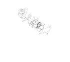 Craftsman 917297010 belt guard/pulley assembly diagram