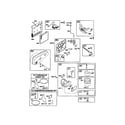 Craftsman 917376653 carburetor/base/cover diagram