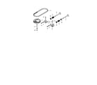 Honda GCV160-LAS3A camshaft pulley diagram