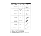 Kenmore 119162310 assembly parts diagram
