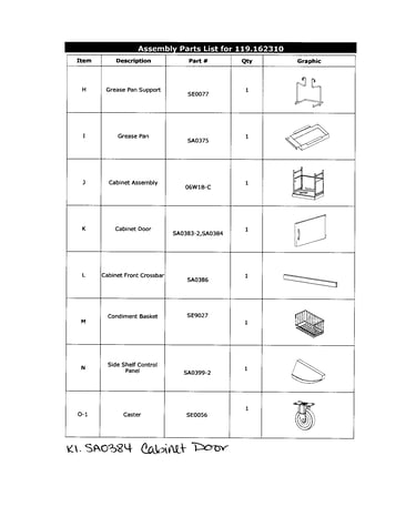 Assembly parts