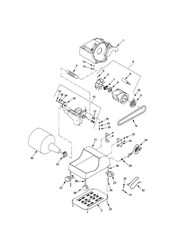 Motor/dust collection