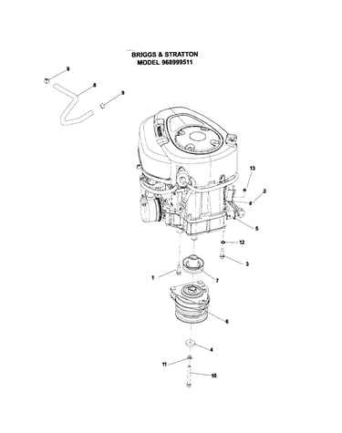 Engine assembly (19 hp)