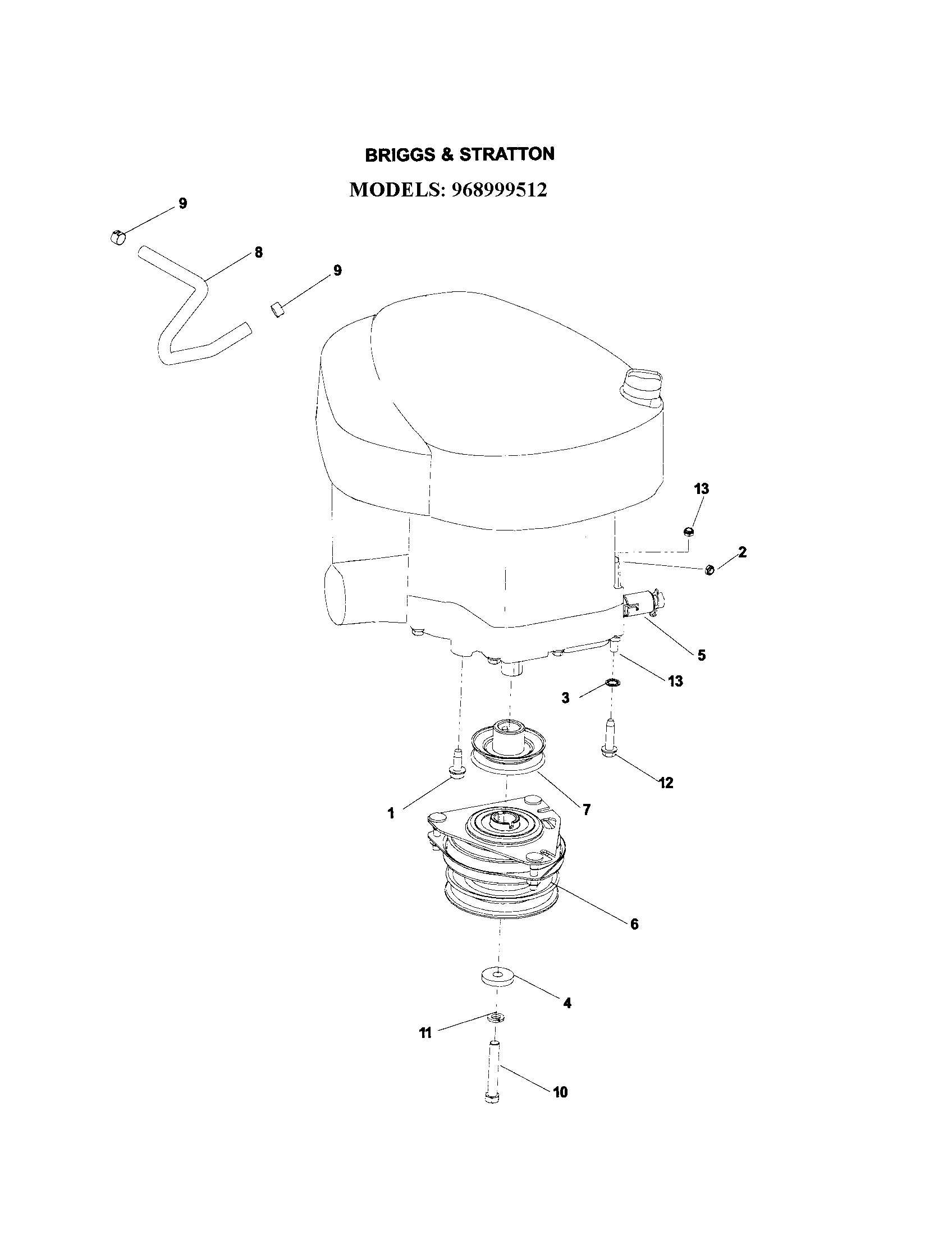 Engine assembly (24 & 26 hp)