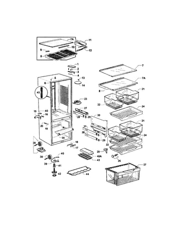Cabinet components
