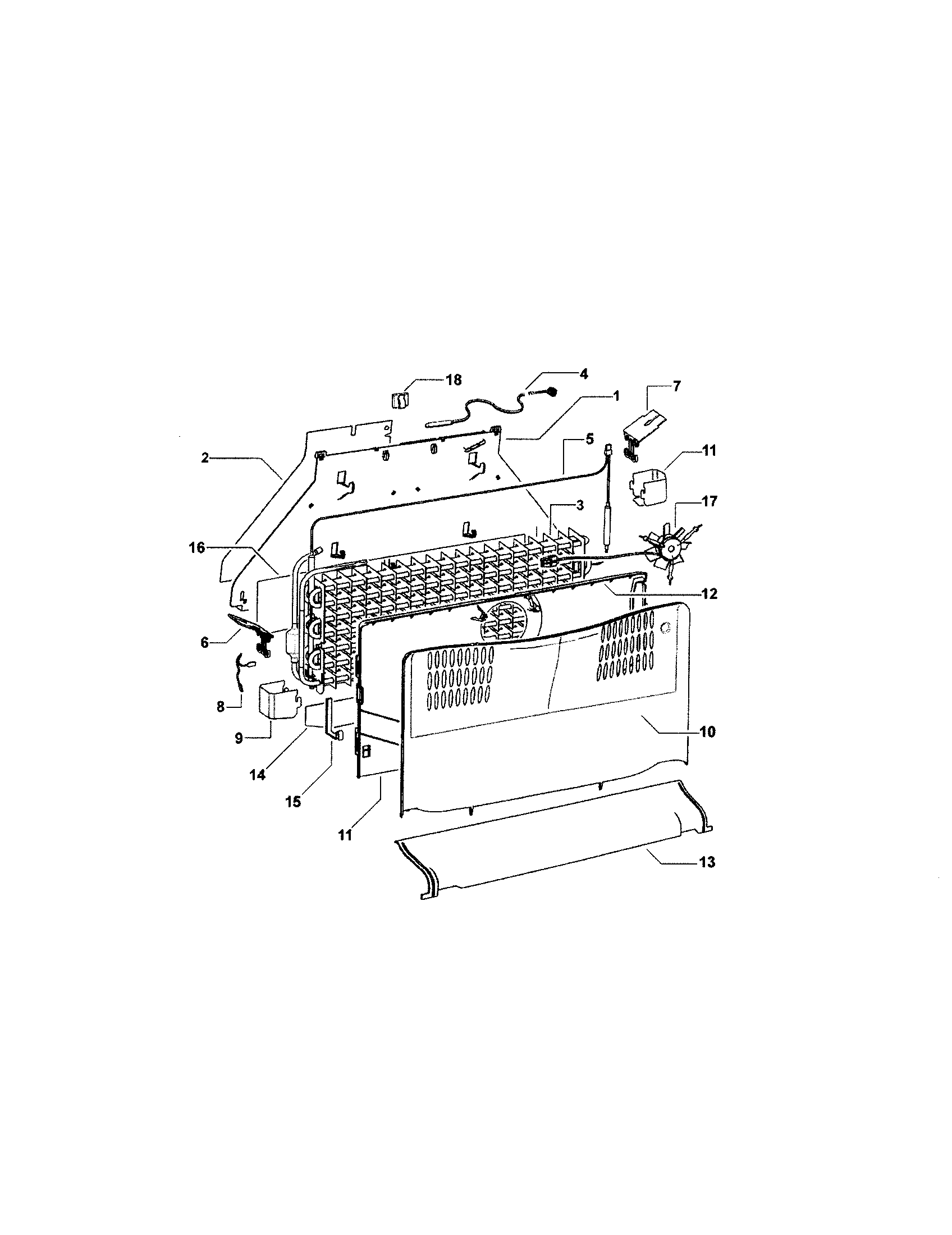 FAN/COVERS/EVAPORATOR