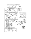 Starter-rewind/flywheel