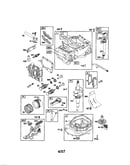 Cylinder/crankshaft/sump
