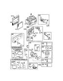 Carburetor/air cleaner/short block