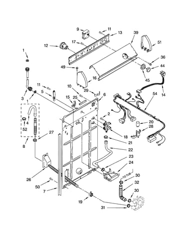 Controls/rear panel