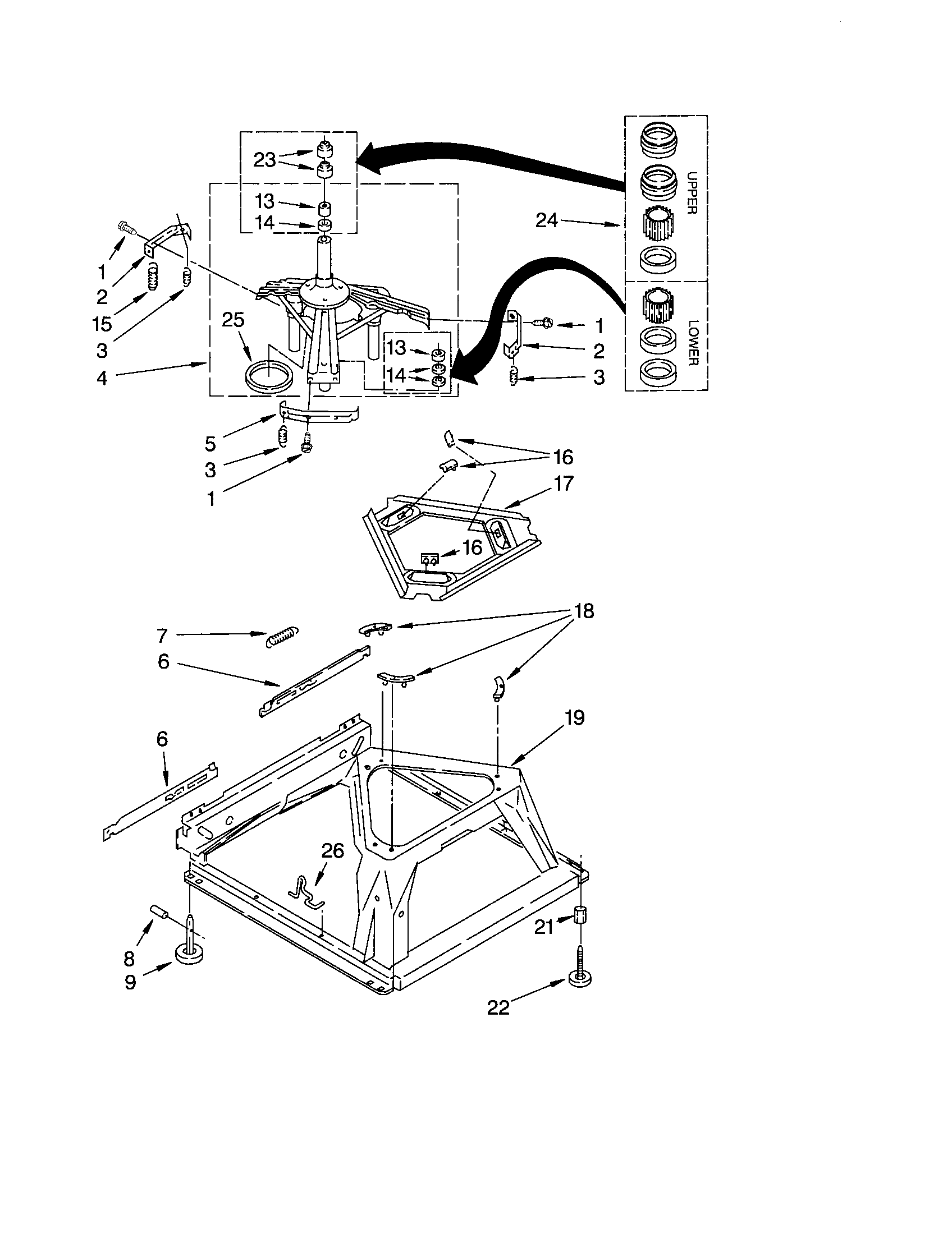 Machine base