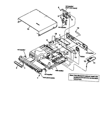 Case/main section