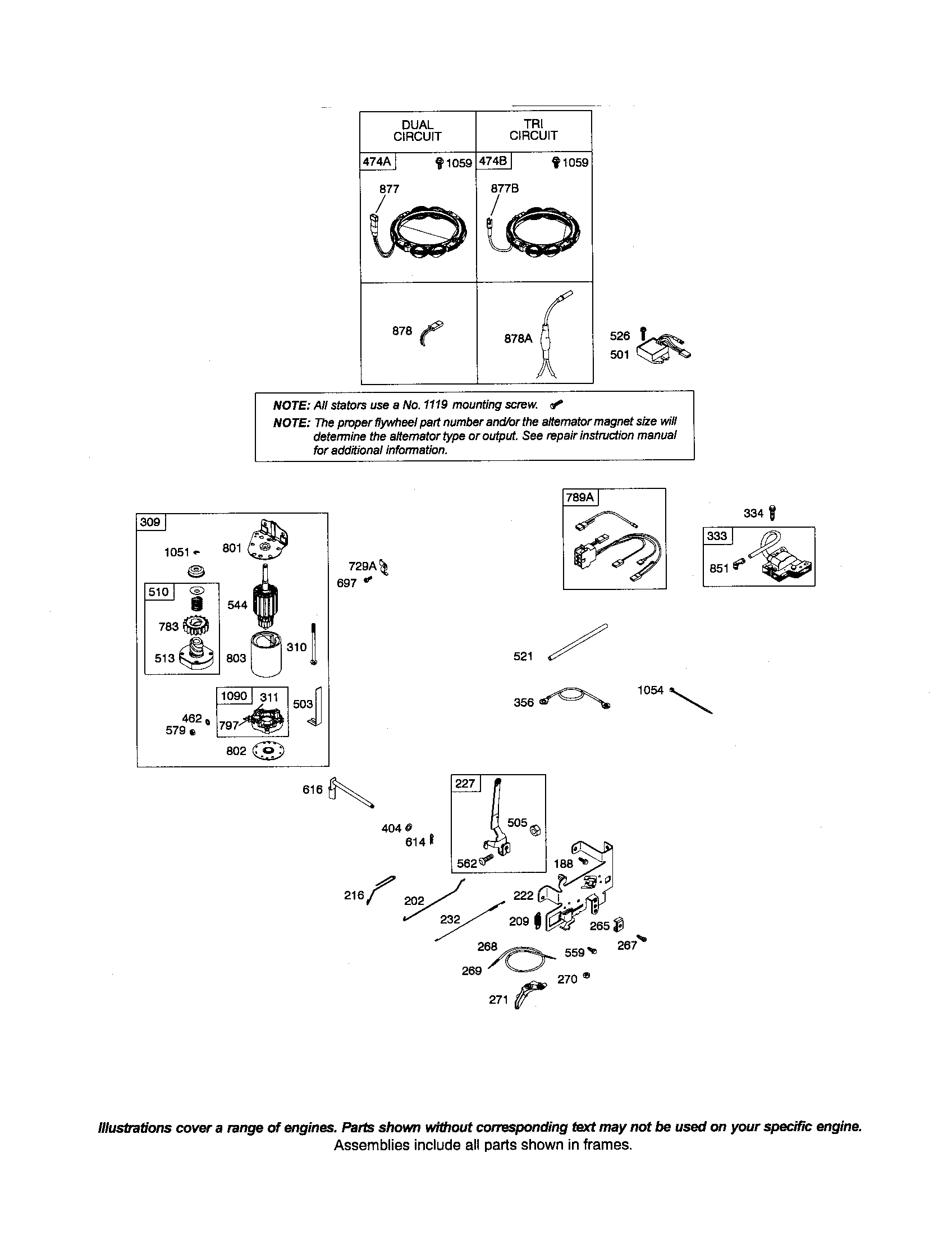 MOTOR-STARTER / ALTERNATOR