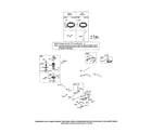 Briggs & Stratton 31P700 (0115-0602) motor-starter / alternator diagram