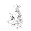 Craftsman 247889330 deck assy./wheel/belt diagram
