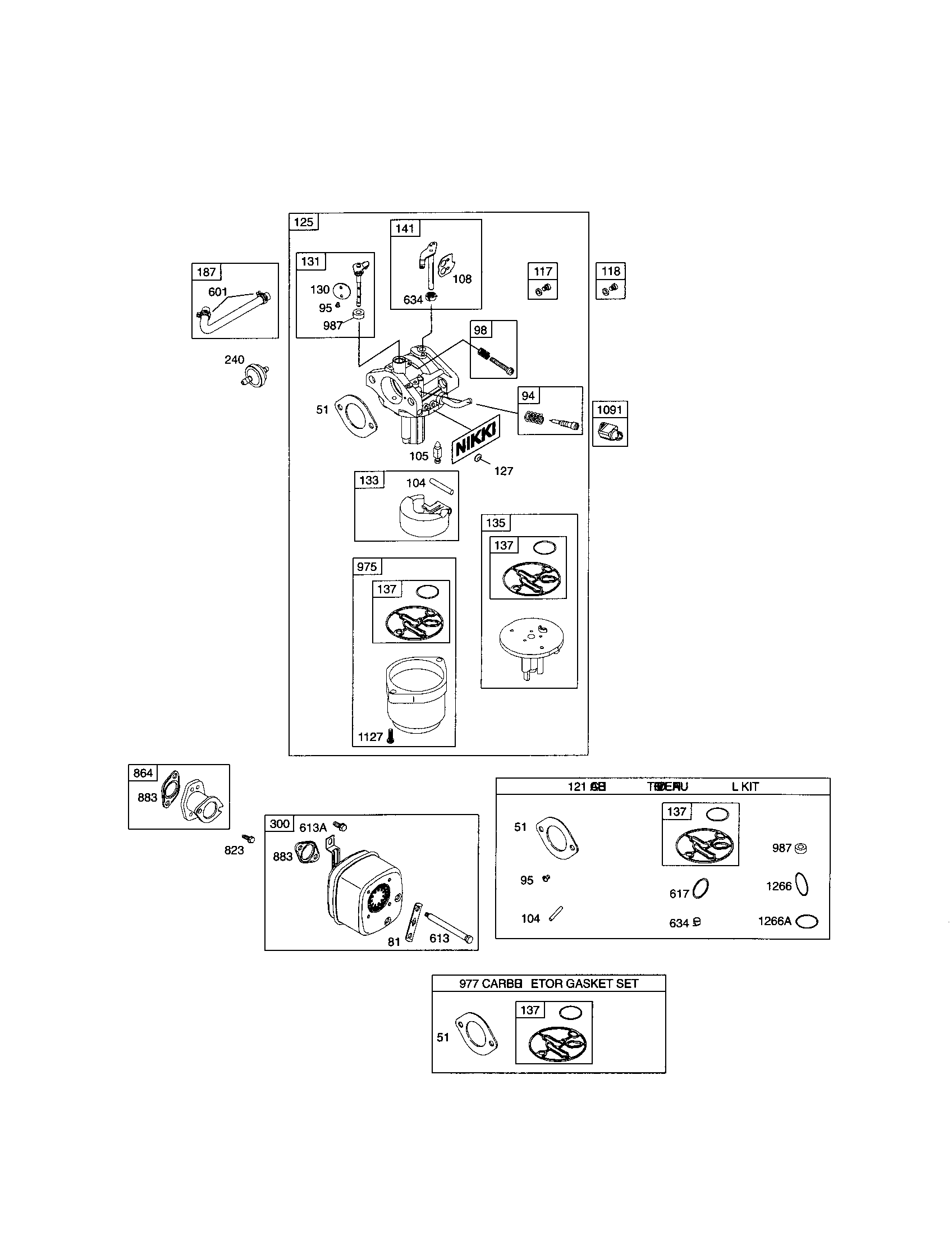 CARBURETOR/MUFFLER