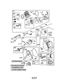 Cylinder assy./head, crankshaft