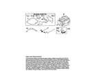 Briggs & Stratton 122T02-0914-B1 gasket set/short block diagram